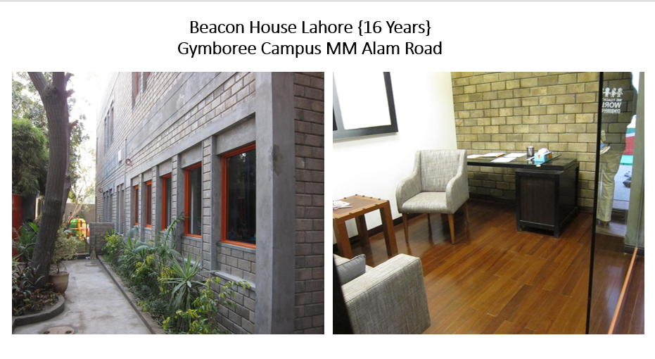 Beacon House School — compressed stabilized earth block walls